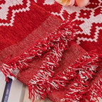 Festive Red Christmas Sofa Cover | Slipcovers for Couches (1-4 Seats)