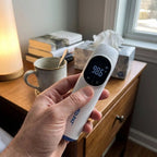 Med-Pat TH-1 Digital Infrared Thermometer – 4-in-1 Ear & Forehead | FDA Cleared