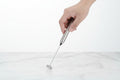 Handheld Electric Milk Frother – Stainless Steel Whisk, Battery-Powered