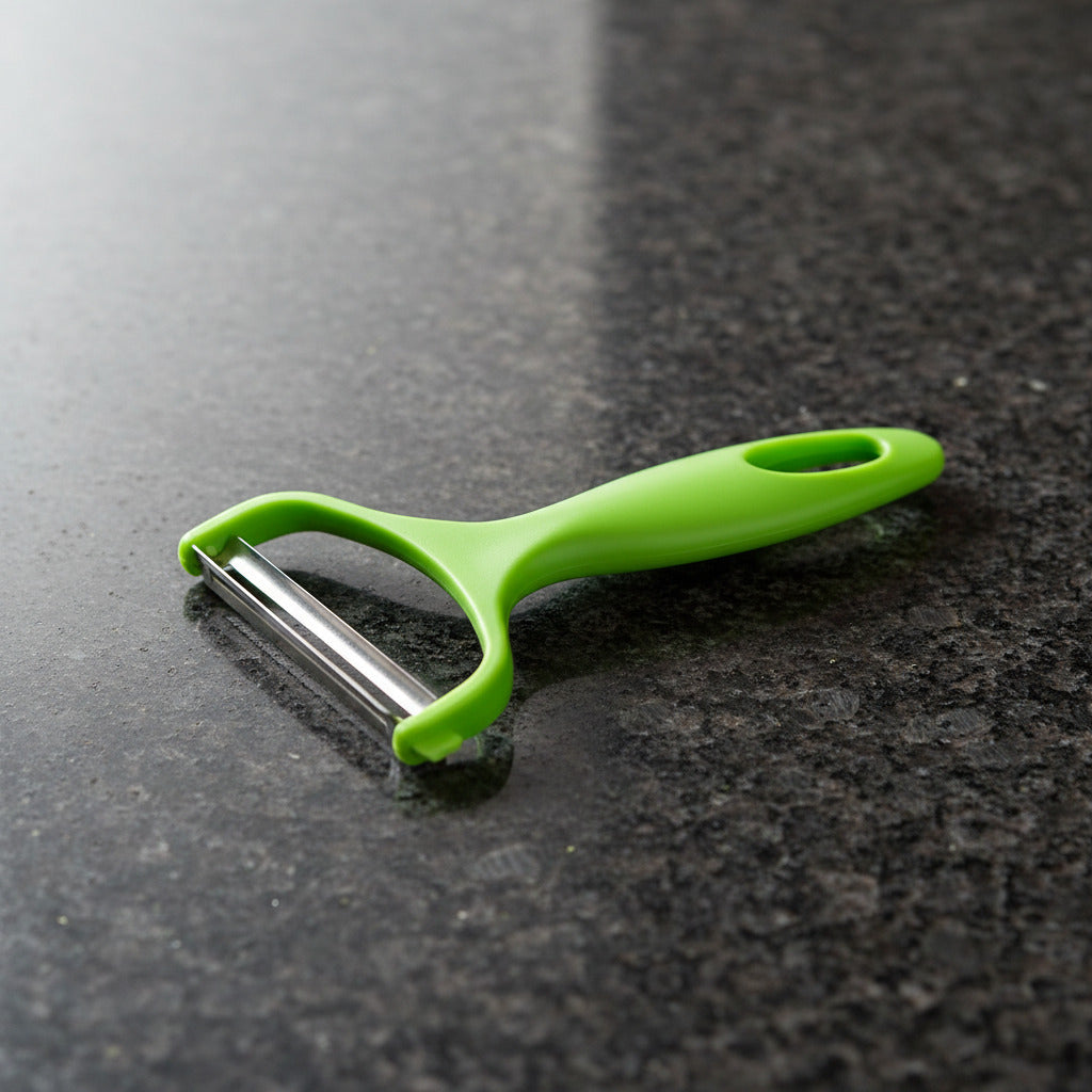 Handheld Vegetable Peeler & Slicer with Stainless Steel Blade