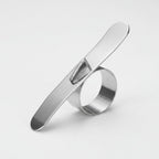 Citrus Peeler Ring – Stainless Steel Finger Tool for Oranges & Grapefruit