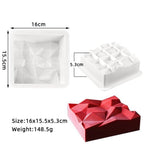 27 Style Silicone Cake Molds Pastry Bakeware Set Non-Stick Mousse Mould Party Dessert Baking Tools Decorating Pan Kitchen Tools Silicone Cupcake Baking Cups Food Grade Non-Stick Silicone Muffin Liners