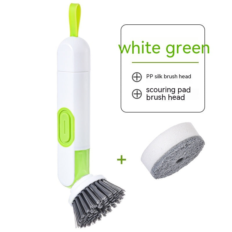 Craftique Dish Brush with Soap Dispenser – Ergonomic Kitchen Scrub Brush