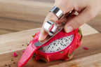 Citrus Peeler Ring – Stainless Steel Finger Tool for Oranges & Grapefruit