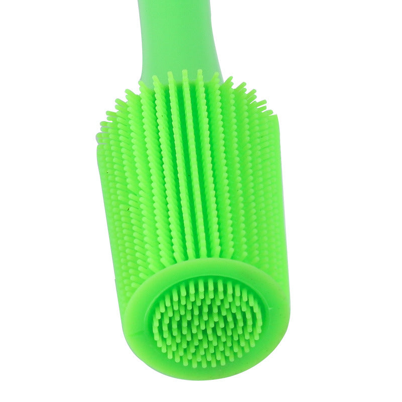 Silicone Cup Brush with PP Handle – Bottle & Glass Cleaner