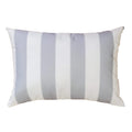 Horizon Stripe Pillow Set 14" x 20" with Water-Resistant Solarium Polyester - Multicolor Stripes