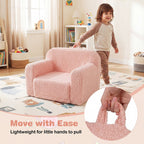 Kids Couch Portable Toddler Sofa with Anti-slip Base
