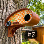 ADG42 Mid-Century Birdhouses | Retro RV Park Collection