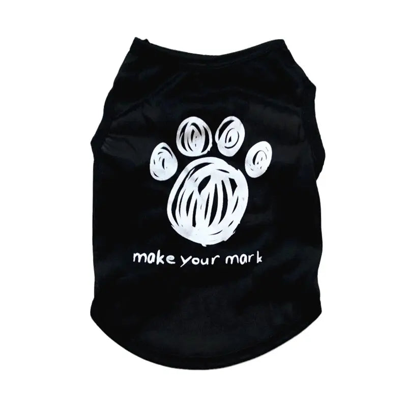 Security Clothing for Dogs Summer Pet T-shirt Costume