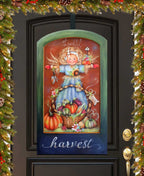 Thankful Harvest Holiday Door Decor by Jamie Mills-Price - Thanksgiving Decor - 8611076H-MP