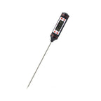 Digital Water Thermometer for Liquid Candle Instant Read With Waterproof For Food Meat Milk Long Probe Food Temperature Measuring Device Probe Type Electronic Thermometer Stainless Steel Pen Type Structure with High Accuracy