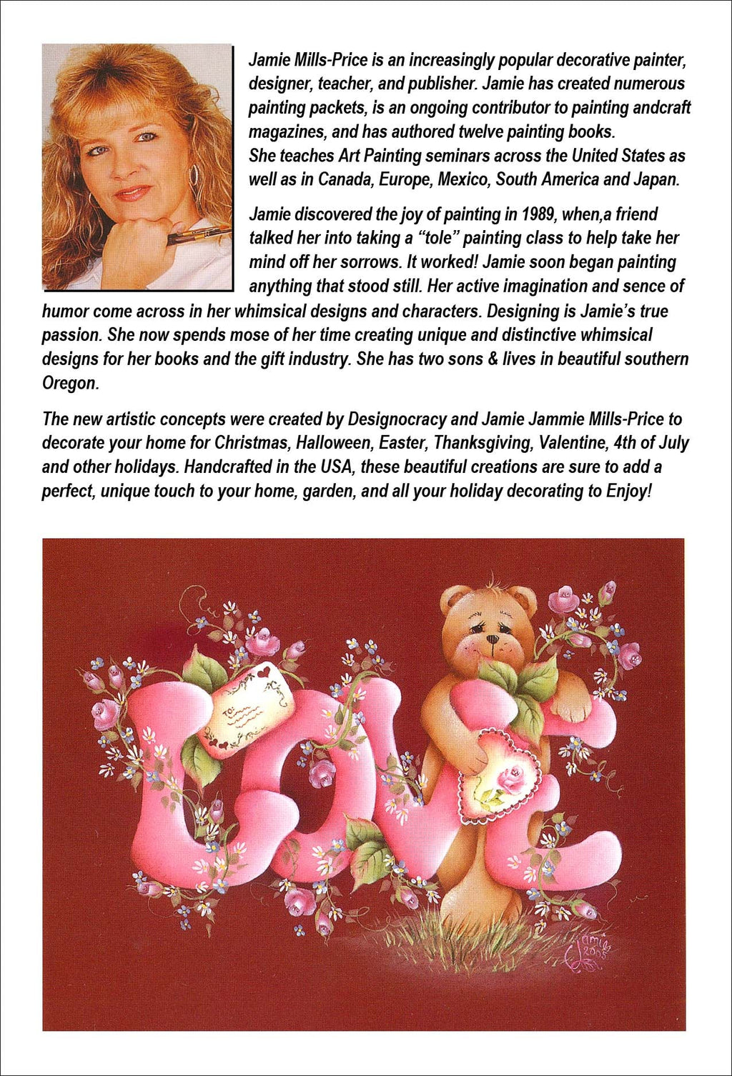 Thankful Harvest Holiday Door Decor by Jamie Mills-Price - Thanksgiving Decor - 8611076H-MP