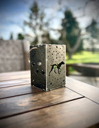 Puppy Cube Steel Hanging Solar Light | 6.5 in. | Pick a Breed