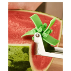 New Incredible Watermelon Cutter Multi Melon Knife Slicer Cutting Machine Stainless Steel Windmill Fruit Household Artifact Kitchen Tool